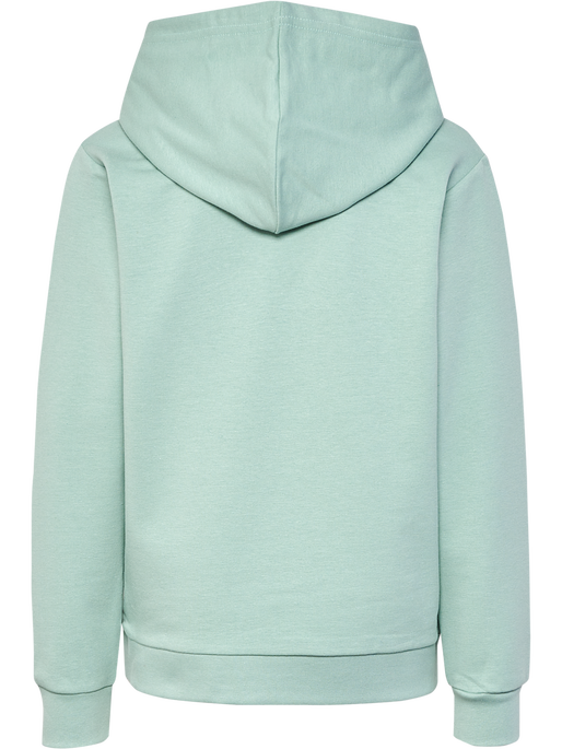 hmlCUATRO CIRCLE HOODIE, BLUE SURF, packshot