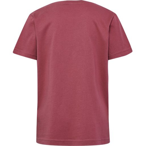 hmlTRES T-SHIRT S/S 2-PK, MINERAL BLUE/DECO ROSE, packshot