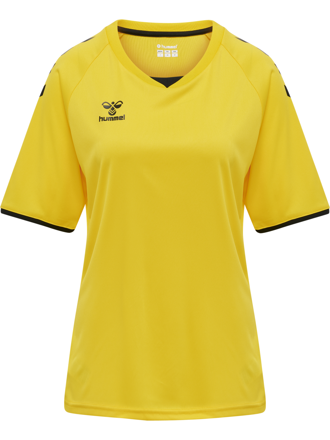 hmlCORE VOLLEY TEE WO, BLAZING YELLOW, packshot