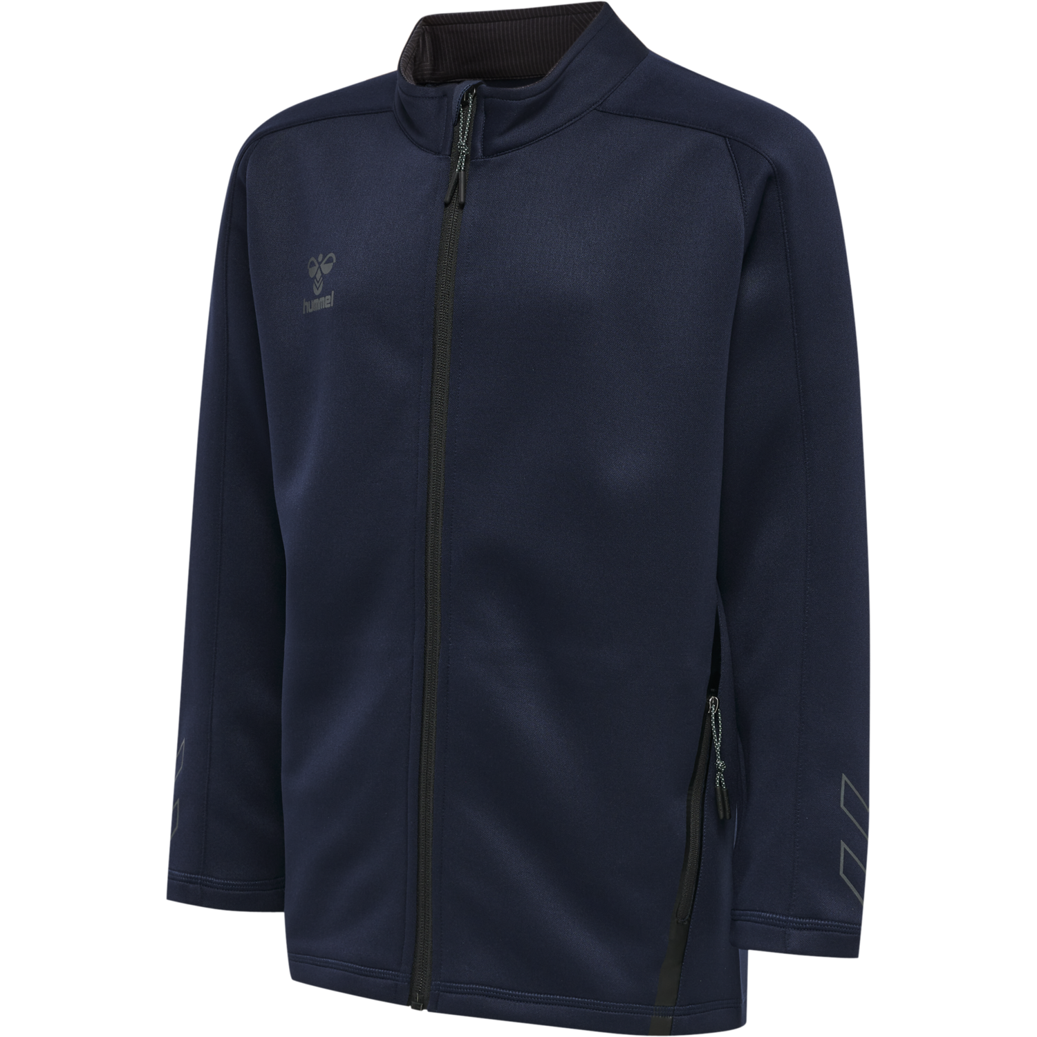 hmlCIMA XK ZIP JACKET KIDS, MARINE, packshot