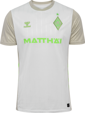 WER 25/26 AWAY JERSEY S/S, SNOW WHITE WER 25/26 AWAY JERSEY S/S, SNOW WHITE, packshot