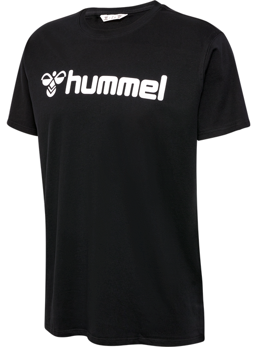 hmlGO 2.0 LOGO T-SHIRT S/S, BLACK, packshot