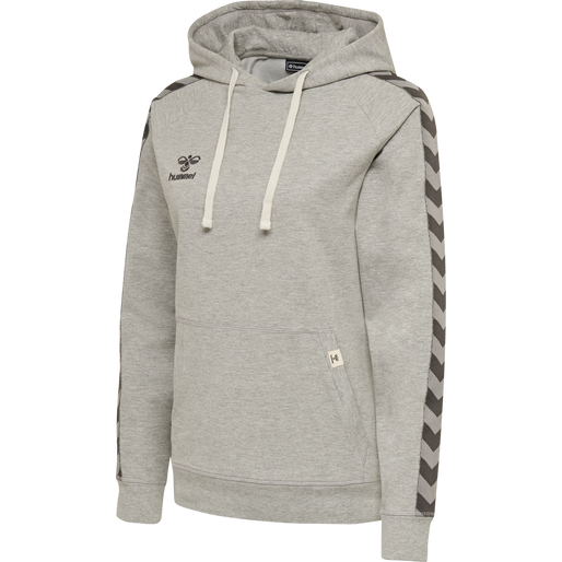 hmlMOVE HOODIE WOMAN, GREY MELANGE, packshot