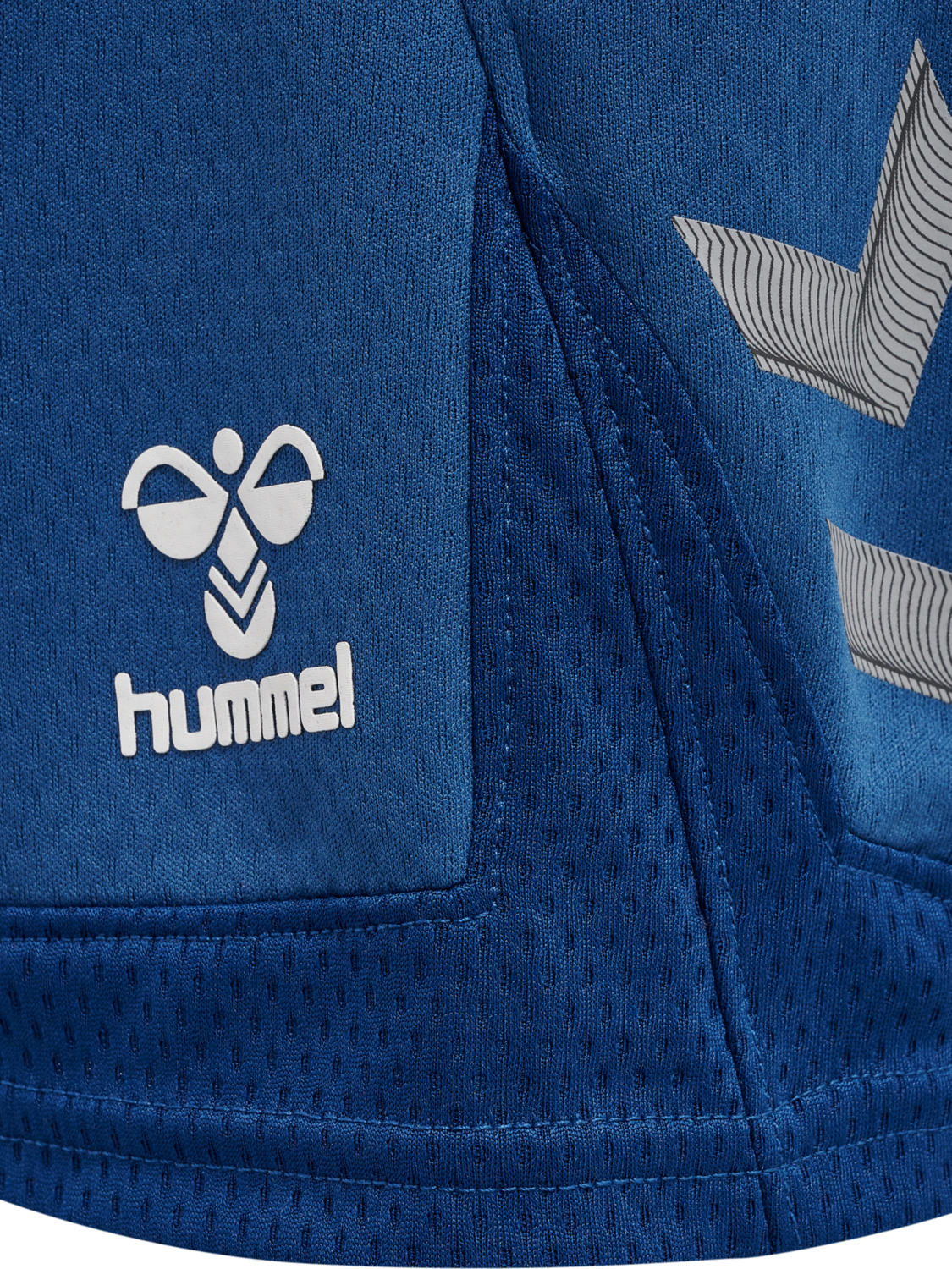 hmlLEAD POLY SHORTS KIDS , TRUE BLUE, packshot