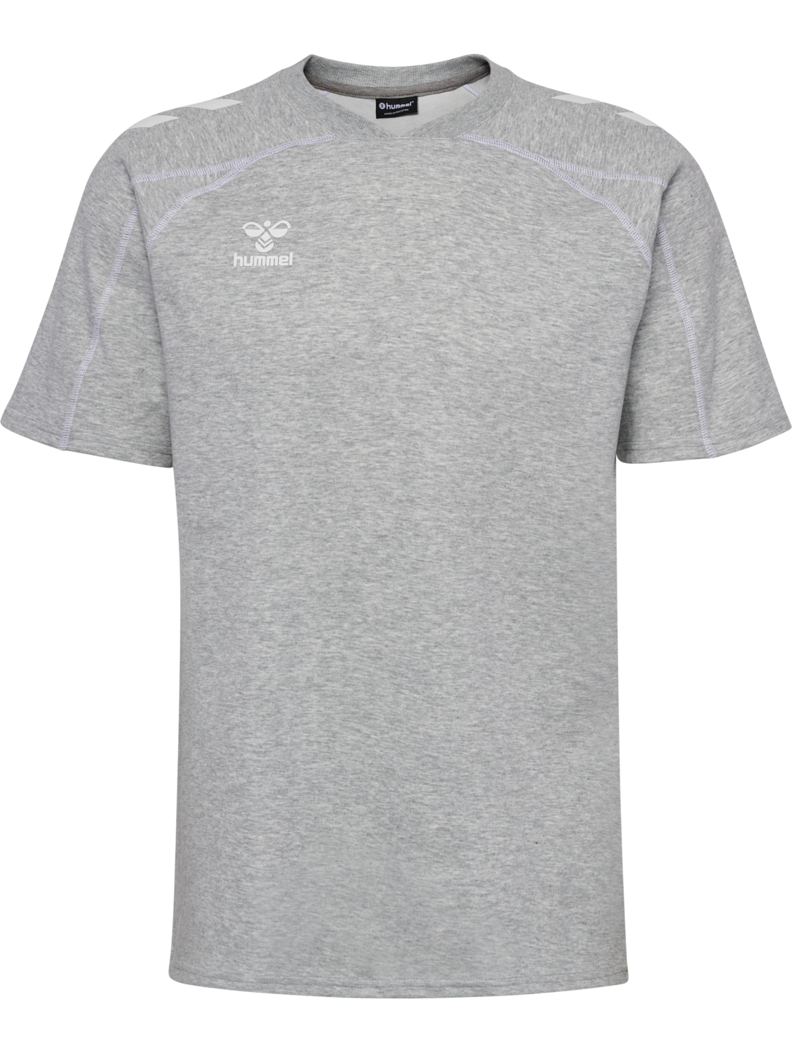 hmlMOVE 2.0 T-SHIRT S/S, GREY MELANGE, packshot