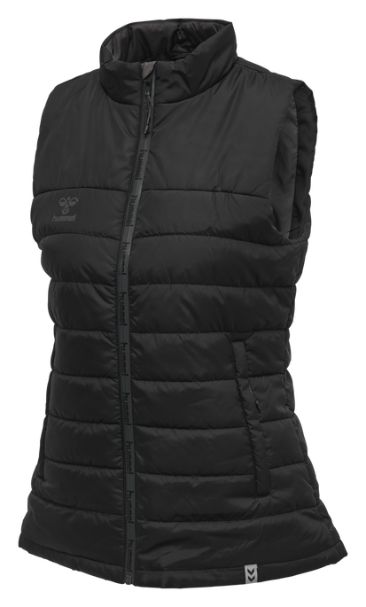 hmlNORTH WAISTCOAT WOMAN, BLACK/ASPHALT hmlNORTH WAISTCOAT WOMAN, BLACK/ASPHALT, packshot
