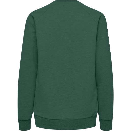 HMLGO COTTON SWEATSHIRT WOMAN, EVERGREEN, packshot