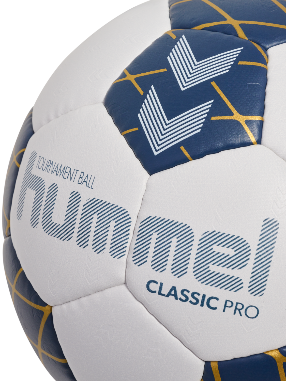 hmlCLASSIC PRO HB, OFF WHITE/MARINE/GOLD, packshot