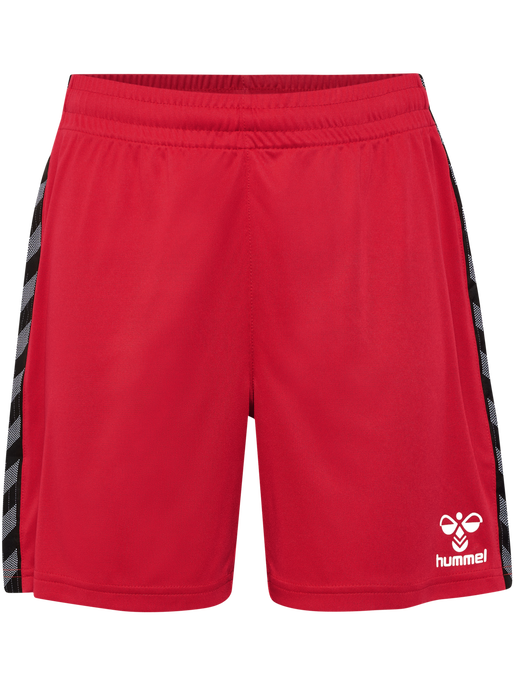 hmlAUTHENTIC PL SHORTS KIDS, TRUE RED, packshot