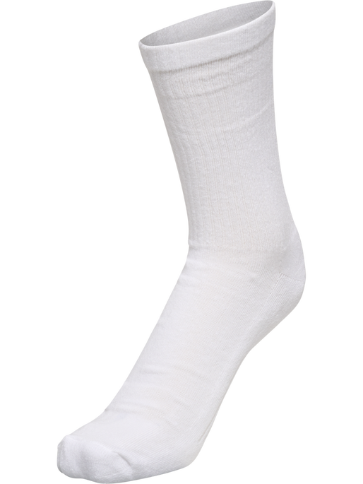 hmlROLIGAN 2-PACK SOCKS, WHITE, packshot