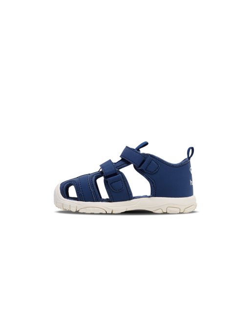 SANDAL VELCRO INFANT, NAVY PEONY, packshot