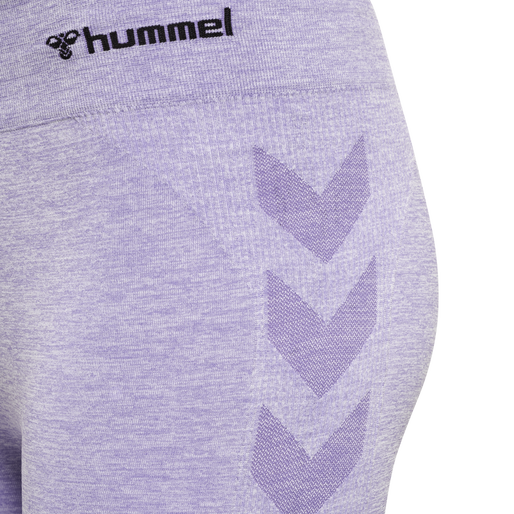 hmlCI SEAMLESS MID WAIST TIGHTS, LAVENDER MELANGE hmlCI SEAMLESS MID WAIST TIGHTS, LAVENDER MELANGE, packshot