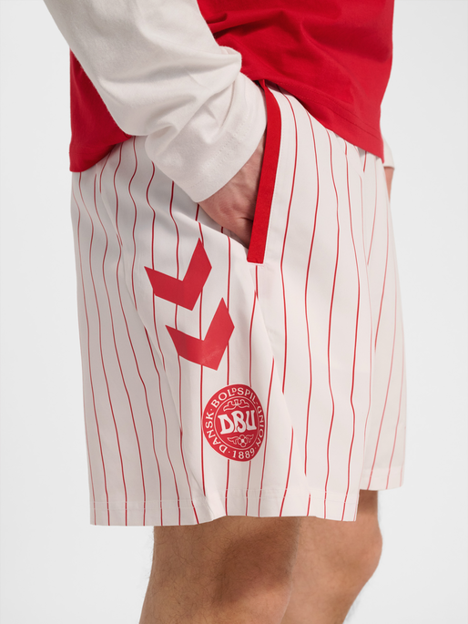 DBU 26 FAN SWIM SHORTS, WHITE, model