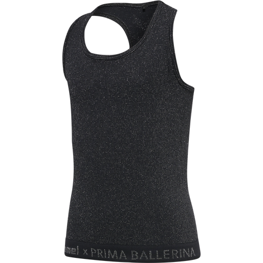 hmlPRIMA BEE SEAMLESS TOP, BLACK hmlPRIMA BEE SEAMLESS TOP, BLACK, packshot