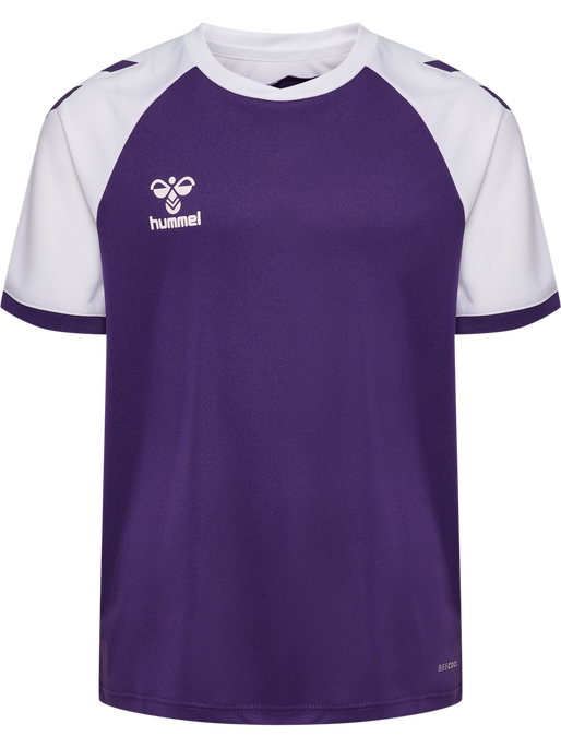 hmlMATCH LEAGUE JERSEY S/S KIDS, ACAI/WHITE hmlMATCH LEAGUE JERSEY S/S KIDS, ACAI/WHITE, packshot