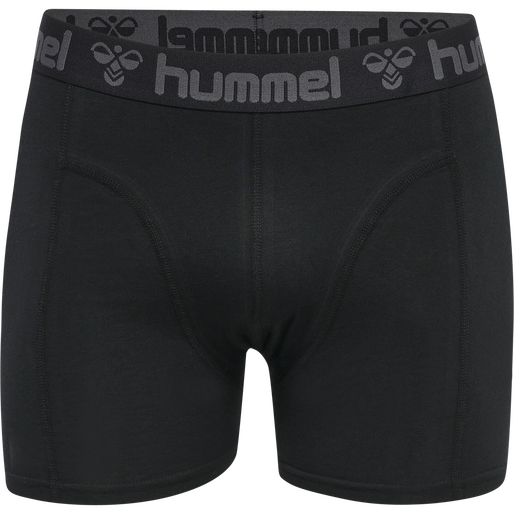 hummel MARSTON 4-PACK BOXERS - BLACK | hummel.dk