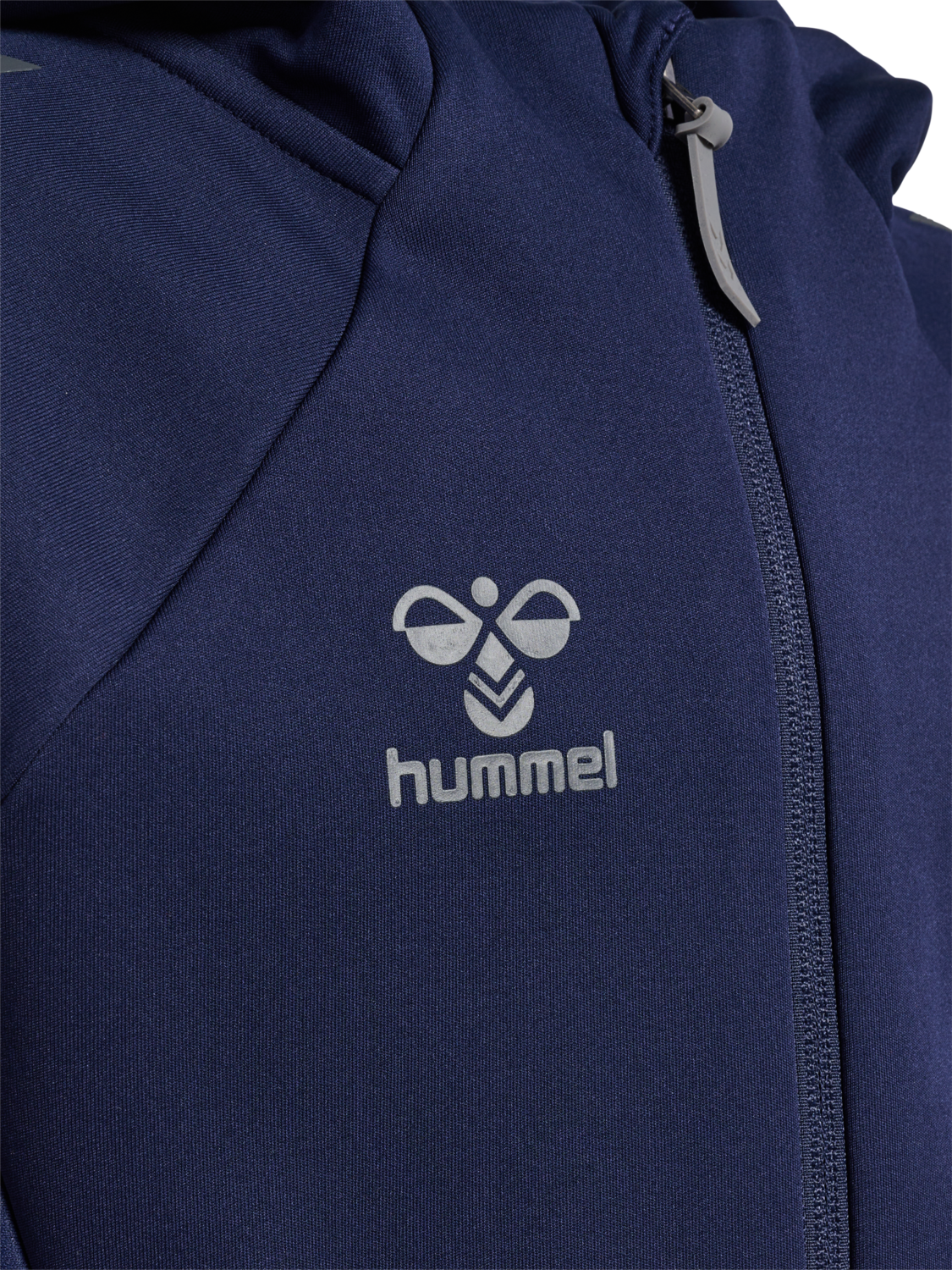 hmlCIMA 2.0 ZIP HOODIE KIDS, MARINE, packshot