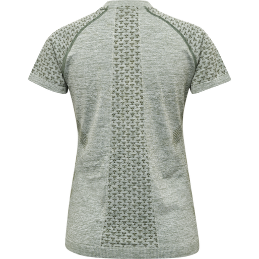 hmlCI SEAMLESS T-SHIRT, LILY PAD MELANGE, packshot