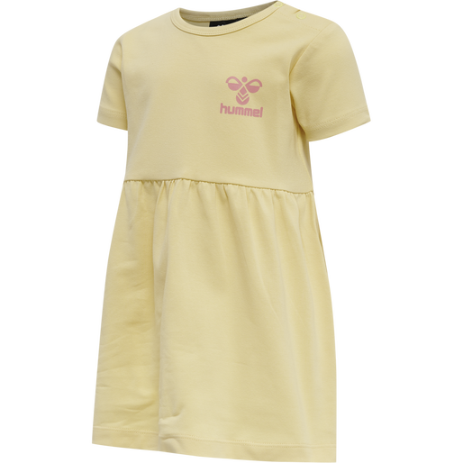 hmlIRIS DRESS S/S, ITALIAN STRAW, packshot