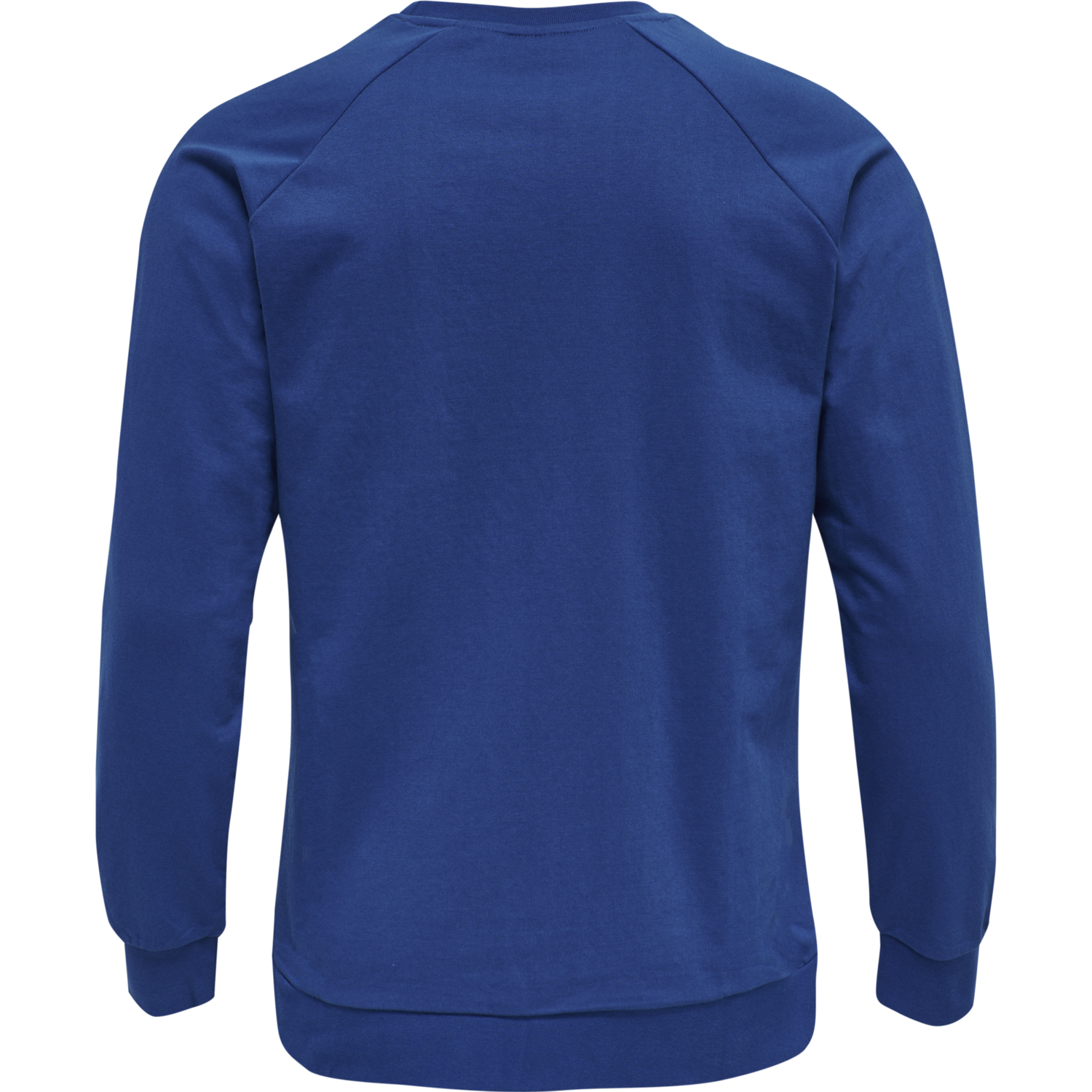HUMMEL GO COTTON LOGO SWEATSHIRT WOMAN, TRUE BLUE, packshot