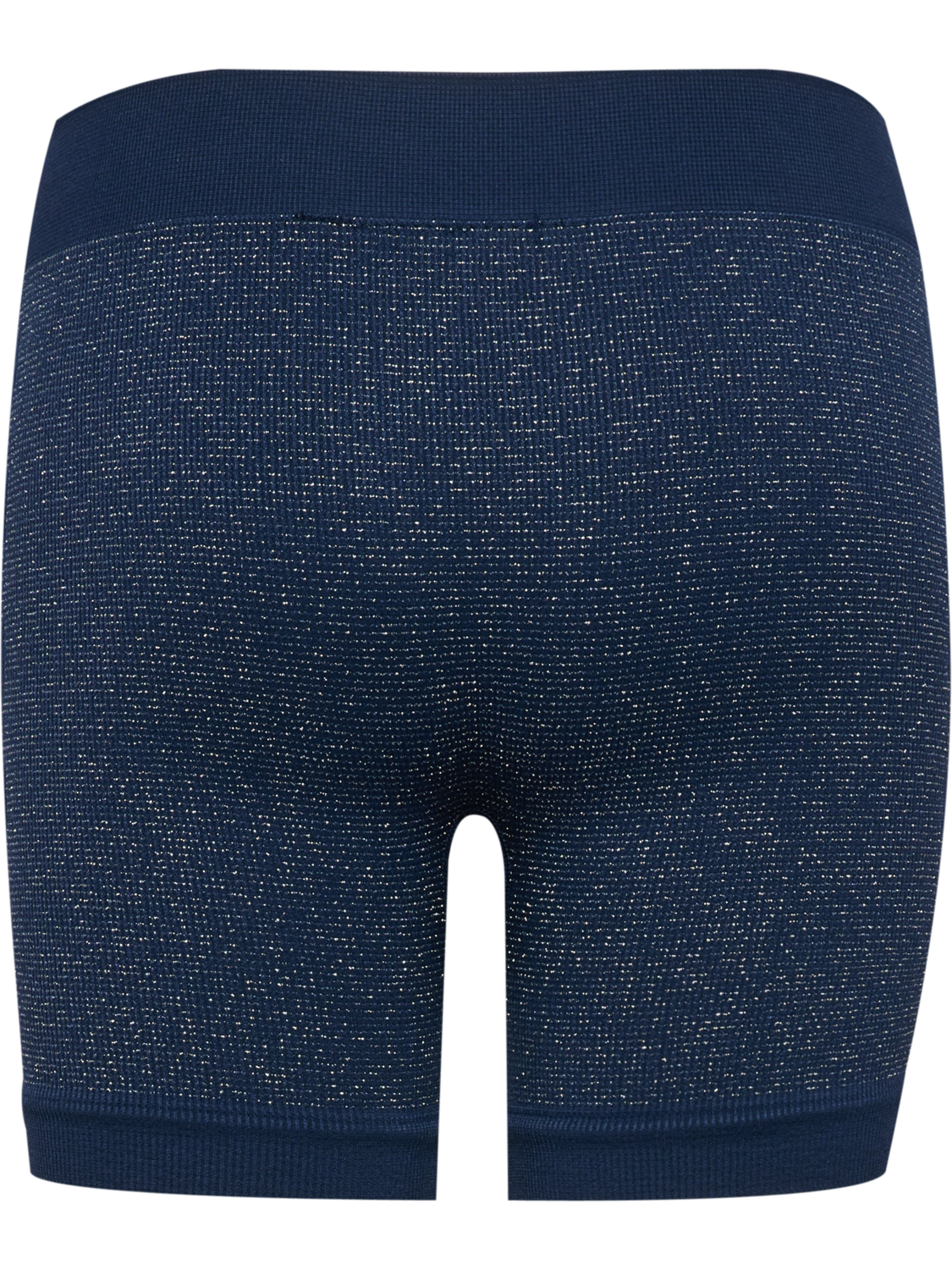 hmlJR SEAMLESS GLITTER SHORT TIGHTS, DRESS BLUES, packshot
