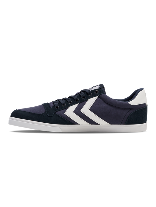 HUMMEL SLIMMER STADIL LOW, DRESS BLUES/WHITE KH, packshot