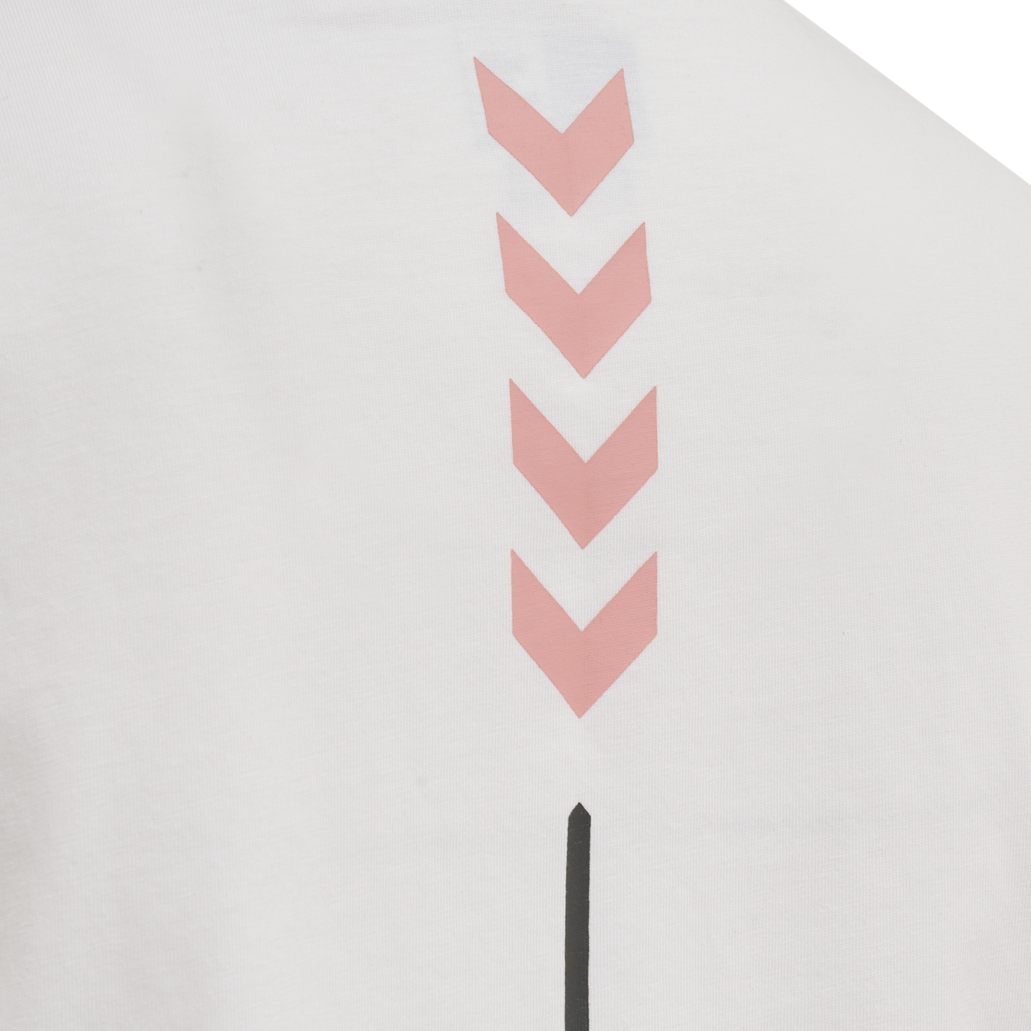 hmlTE CALI COTTON T-SHIRT, WHITE/WITHERED ROSE, packshot