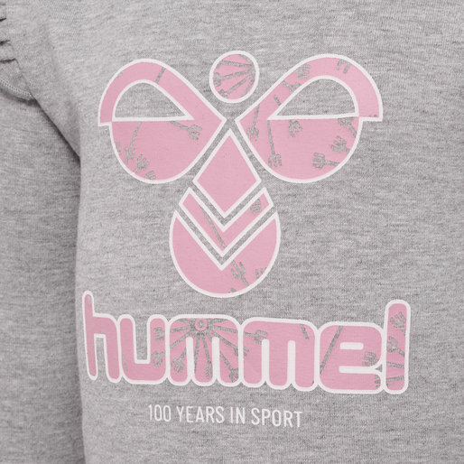 hmlDANA BODY L/S, GREY MELANGE, packshot