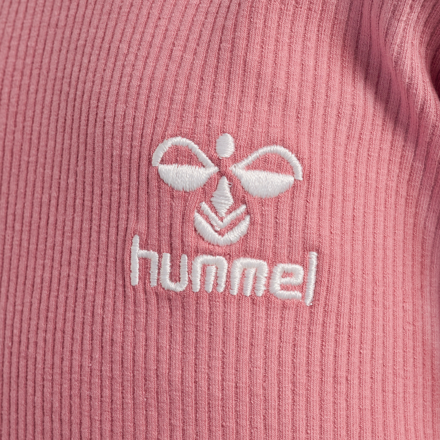 hmlSAMI T-SHIRT L/S, DUSTY ROSE, packshot