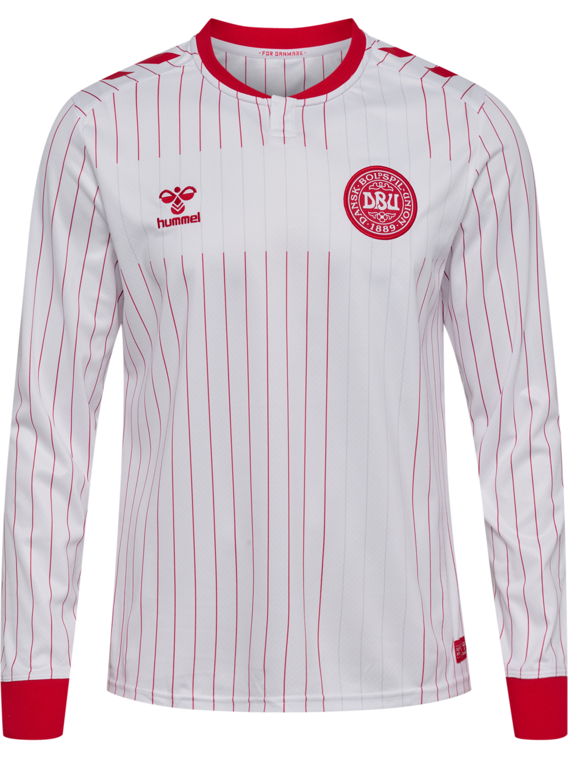 DBU 26 AWAY JERSEY L/S, WHITE, packshot