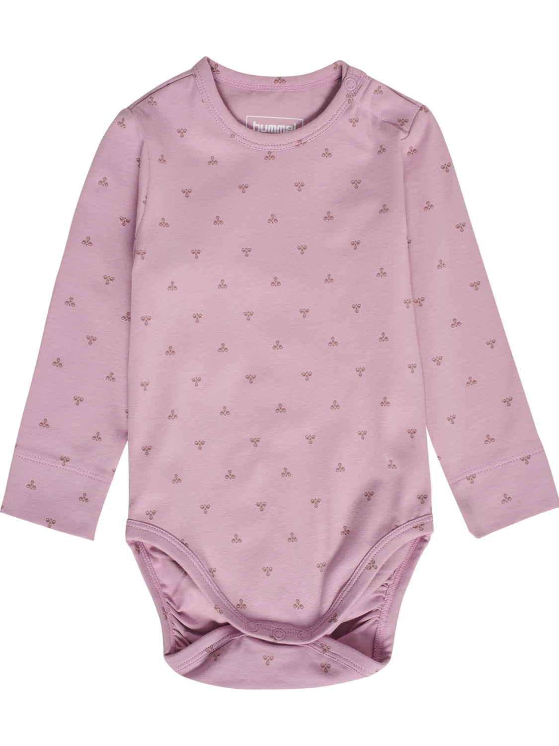 hmlMINI BEE AOP BODY L/S, MAUVE SHADOW, packshot