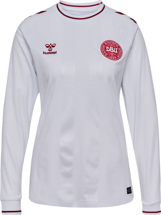 DBU WOMAN 25 AWAY JERSEY L/S, WHITE DBU WOMAN 25 AWAY JERSEY L/S, WHITE, packshot