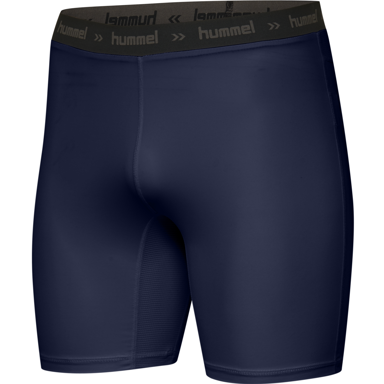 HUMMEL FIRST PERFORMANCE TIGHT SHORTS, MARINE, packshot
