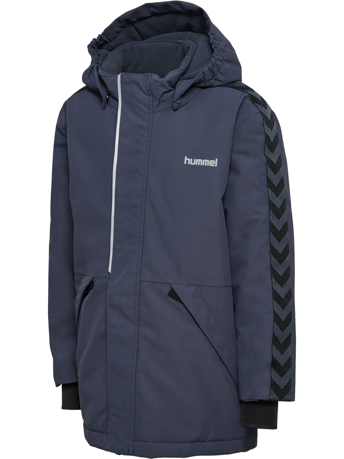 hmlJR CHEVRON SNOW JACKET WP 10K, OMBRE BLUE, packshot