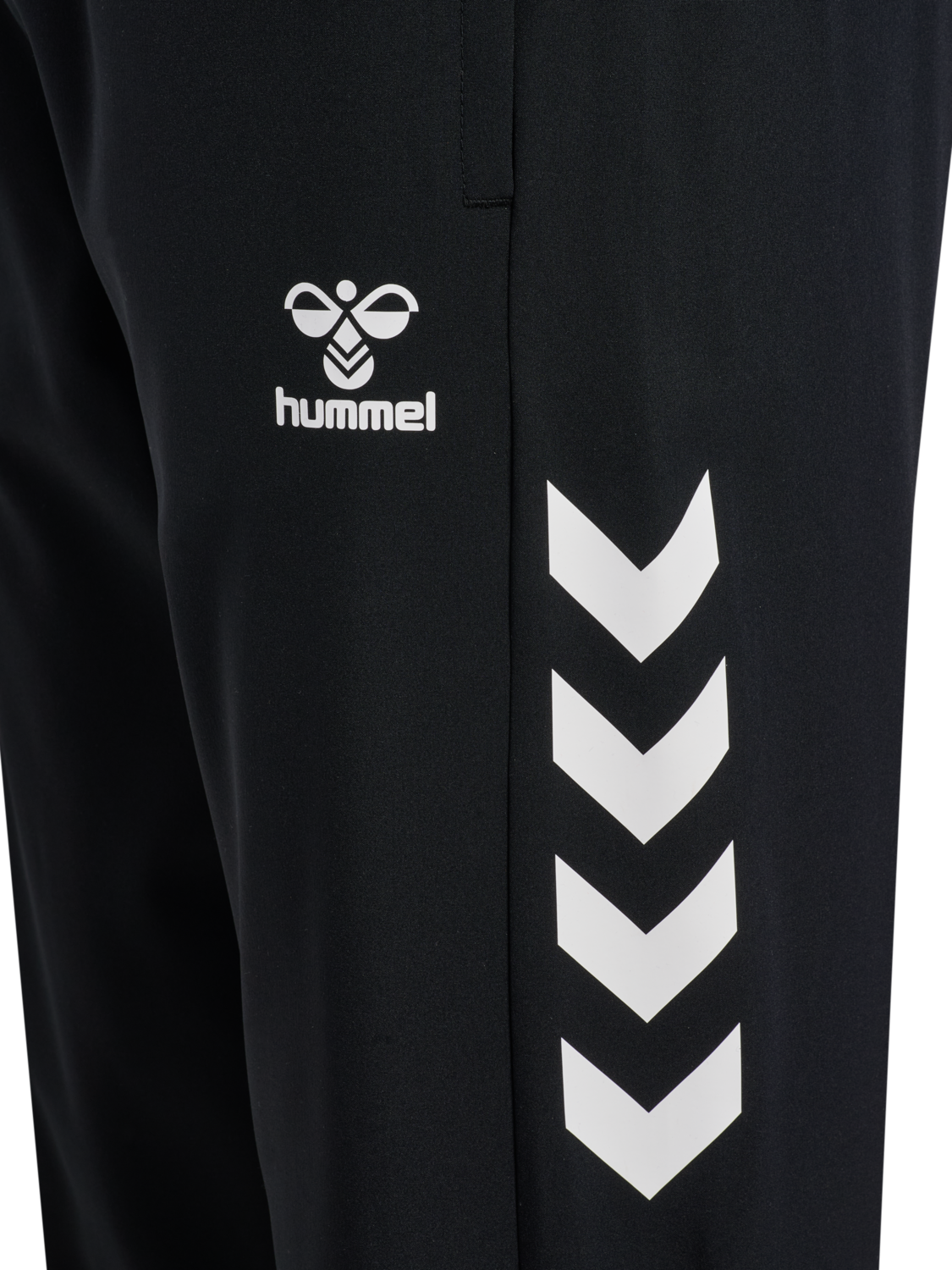 hmlCORE 2.0 WOVEN PANTS, BLACK/WHITE, packshot