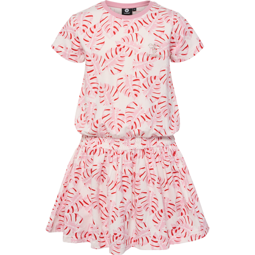 hmlALEXA DRESS S/S, MARSHMALLOW hmlALEXA DRESS S/S, MARSHMALLOW, packshot