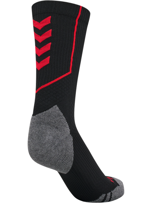 hmlPRO TRAINING SOCKS LOW, BLACK/TRUE RED hmlPRO TRAINING SOCKS LOW, BLACK/TRUE RED, packshot
