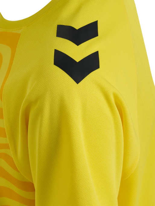WER 24/25 GK JERSEY S/S KIDS, BLAZING YELLOW, packshot