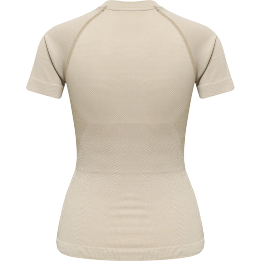 hmlCLEA SEAMLESS TIGHT T-SHIRT, CHATEAU GRAY, packshot