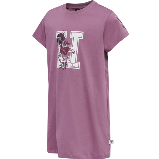 hmlARCHITECTURE T-SHIRT DRESS S/S, BORDEAUX hmlARCHITECTURE T-SHIRT DRESS S/S, BORDEAUX, packshot