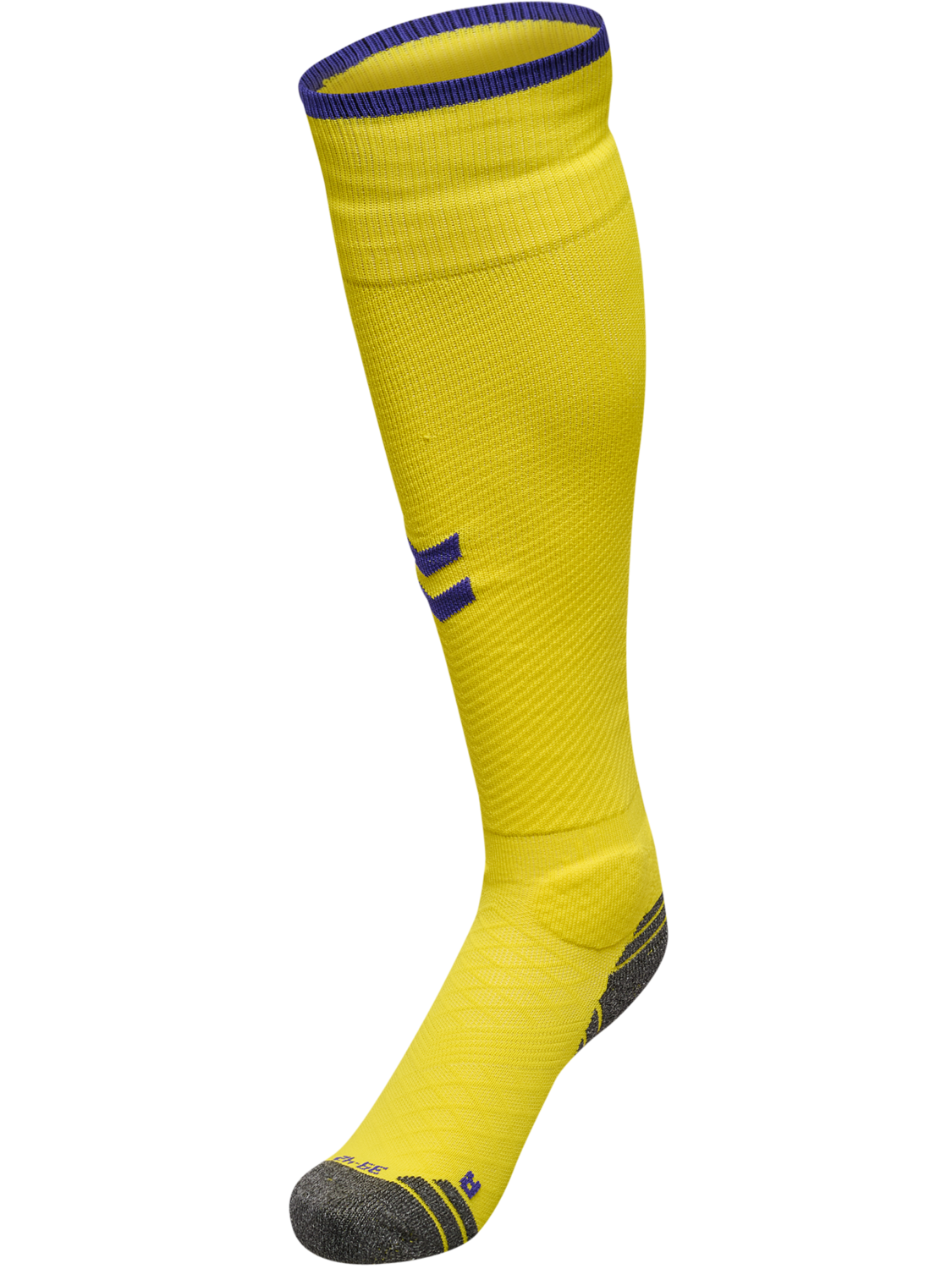 DBU 26 FOOTBALL SOCK, BLAZING YELLOW, packshot