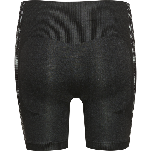 hmlMT SHAPING SEAMLESS MW SHORTS, BLACK, packshot
