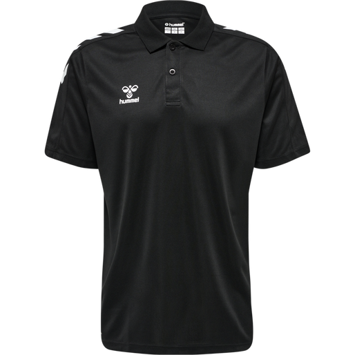 hmlCORE XK FUNCTIONAL POLO, BLACK, packshot