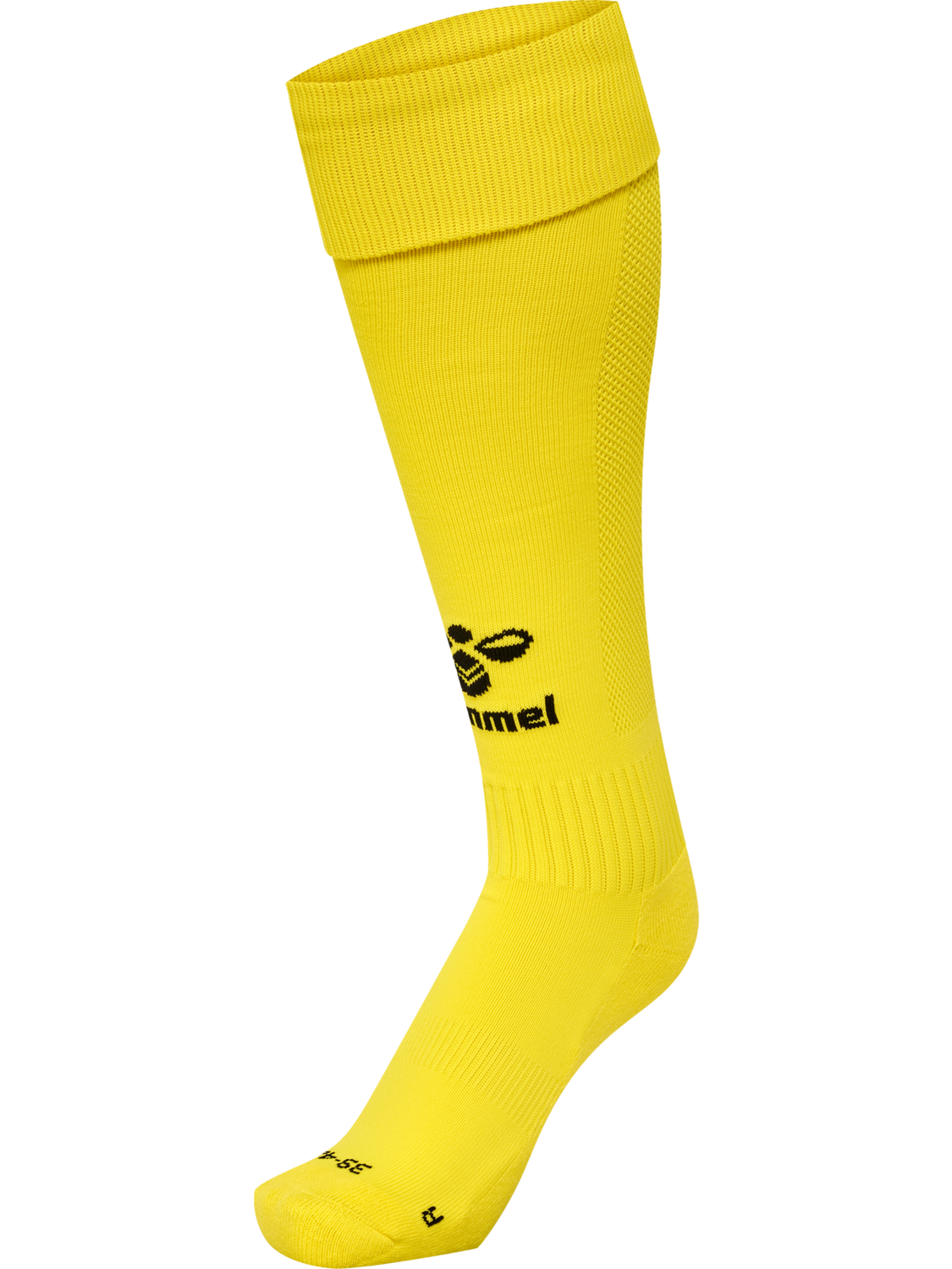 hmlESSENTIAL FOOTBALL SOCKS, BLAZING YELLOW/BLACK, packshot