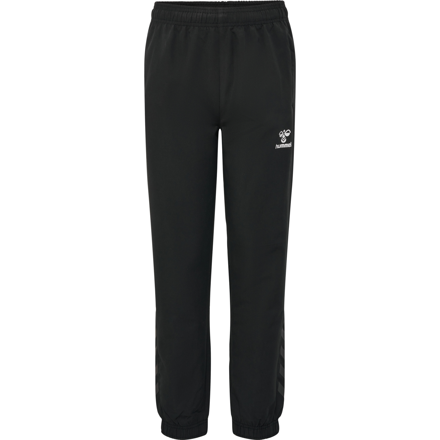 hmlTRAVEL WOVEN PANTS KIDS, BLACK, packshot