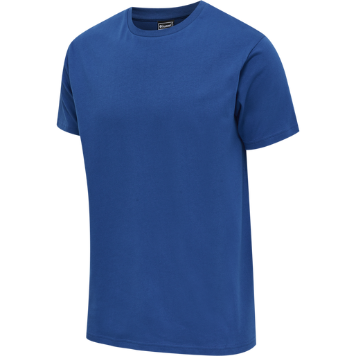 hmlRED BASIC T-SHIRT S/S, TRUE BLUE hmlRED BASIC T-SHIRT S/S, TRUE BLUE, packshot