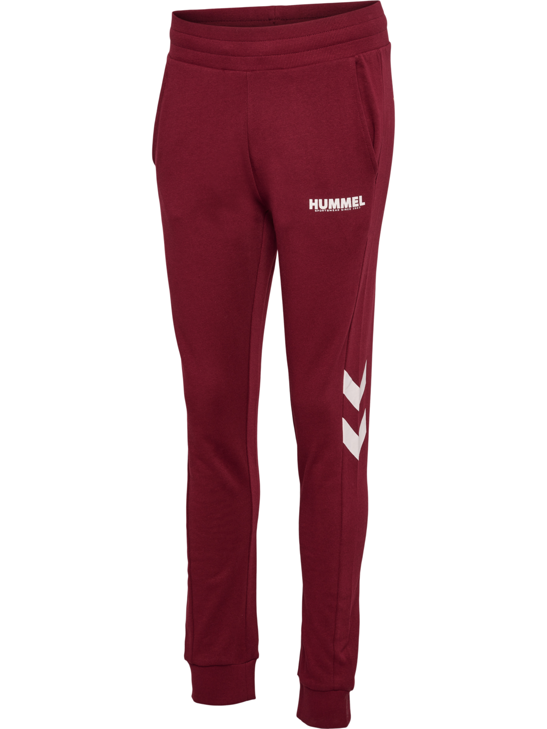 hmlLEGACY WOMAN TAPERED PANTS, CABERNET, packshot