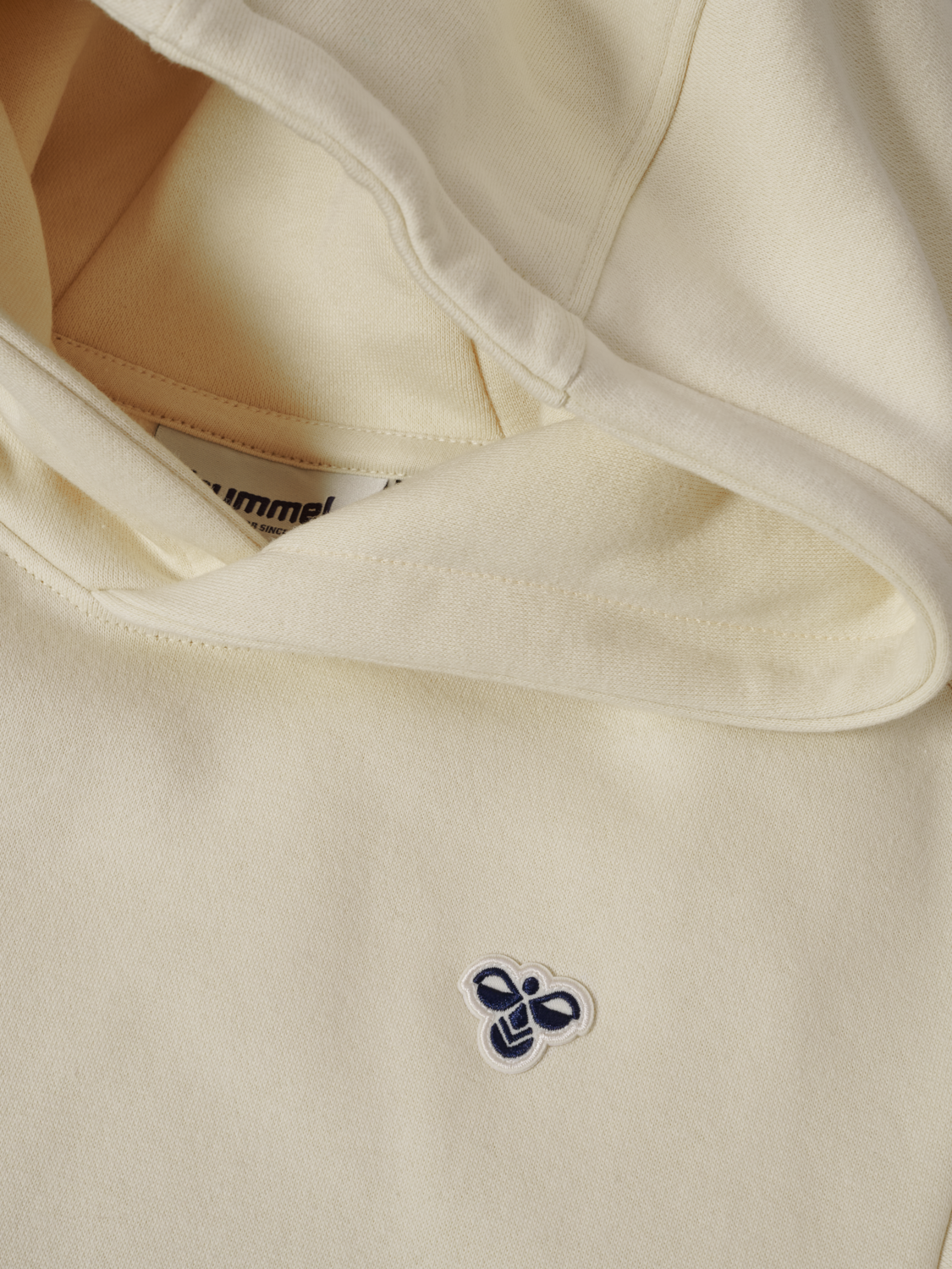 hmlJR LOOSE HOODIE BEE, WHITECAP GRAY, packshot