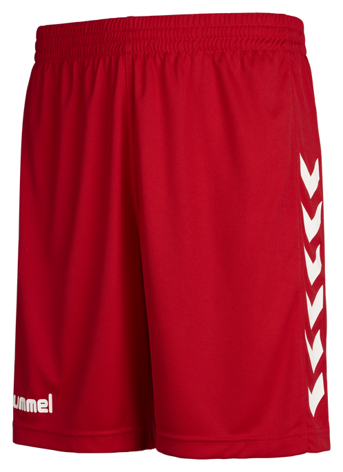 CORE POLY SHORTS, TRUE RED PRO, packshot