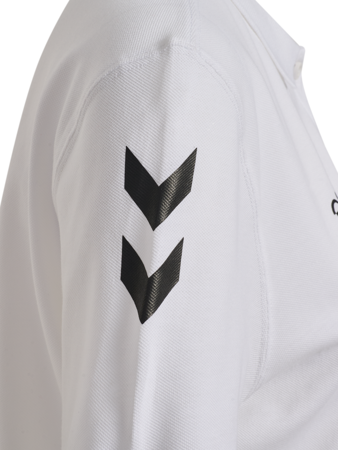 hmlGO 2.0 CHEVRON POLO WOMAN, WHITE, packshot
